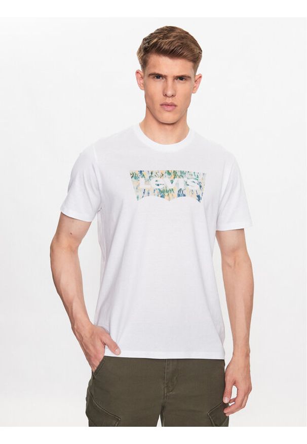 Levi's® T-Shirt Graphic 22491-1317 Biały Regular Fit. Kolor: biały. Materiał: bawełna