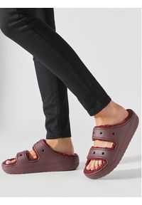 Crocs Klapki Crocs Classic Cozzy Sandal 207446 Bordowy. Kolor: czerwony #6