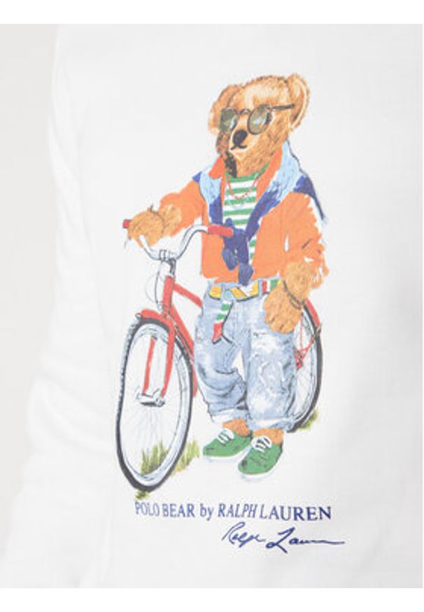 Polo Ralph Lauren Bluza 710B14616001 Biały. Typ kołnierza: polo. Kolor: biały. Materiał: bawełna