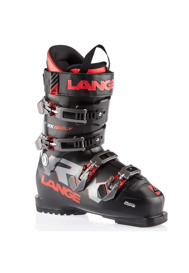 LANGE - Buty narciarskie męskie RX 100. Zapięcie: klamry. Materiał: materiał. Sport: narciarstwo