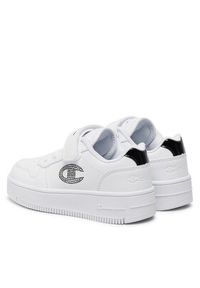 Champion Sneakersy Rebound Platform Glitter G Ps Low Cut Shoe S32830-CHA-WW009 Biały. Kolor: biały #4