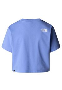 The North Face T-Shirt Simple Dome NF0A87U4 Niebieski Loose Fit. Kolor: niebieski. Materiał: bawełna