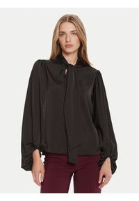 Rinascimento Bluzka CFC0126202003 Czarny Loose Fit. Kolor: czarny. Materiał: syntetyk
