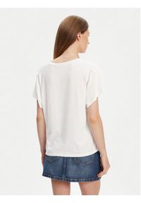 United Colors of Benetton - United Colors Of Benetton T-Shirt 3LNSD109Z Biały Relaxed Fit. Kolor: biały. Materiał: bawełna #3