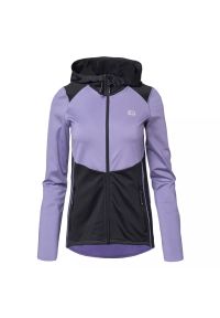 Bluza damska IQ Veris WMNS - fioletowa, Rozmiar XS. Kolor: fioletowy. Materiał: poliester, elastan, materiał. Sport: bieganie, turystyka piesza, fitness #1