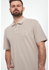 Armani Exchange - Polo męskie ARMANI EXCHANGE. Typ kołnierza: polo