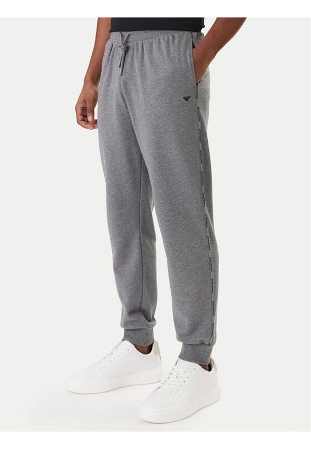 Emporio Armani Underwear Spodnie dresowe EM000500 AF18887 O8027 Szary Regular Fit. Kolor: szary. Materiał: bawełna