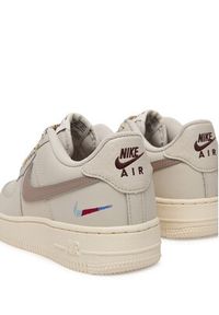 Nike Sneakersy Air Force 1 LV8 1 (GS) HQ1907 100 Beżowy. Kolor: beżowy. Materiał: syntetyk, skóra. Model: Nike Air Force #5