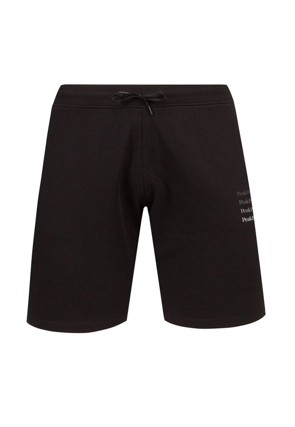 Peak Performance - Szorty PEAK PERFORMANCE GROUND SHORTS. Materiał: dresówka, bawełna. Długość: krótkie. Wzór: gradientowy, napisy