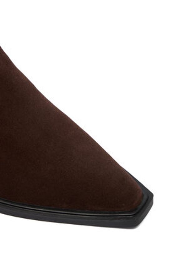 Vagabond Shoemakers Kozaki Kelsey 5810-040-31 Brązowy. Kolor: brązowy. Materiał: zamsz, skóra