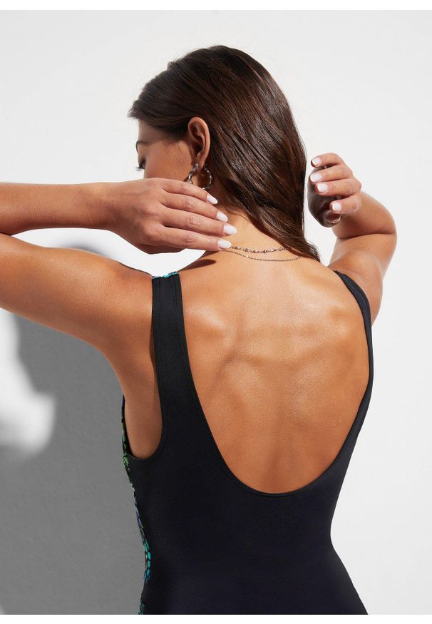 bonprix - Kostium kąpielowy shape, lekki stopień modelowania sylwetki. Kolor: czarny