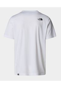 The North Face T-Shirt Fine NF0A8A6M Biały Regular Fit. Kolor: biały. Materiał: bawełna #4