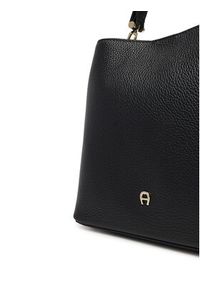 Aigner Torebka Delia S 136160 Czarny. Kolor: czarny. Materiał: skórzane #4