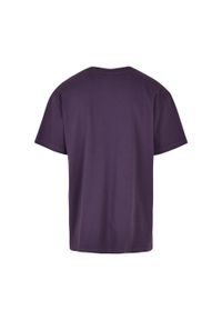 BUILD YOUR BRAND - Ponadwymiarowa Koszulka Dla Dorosłych Unisex Heavyweight. Kolor: fioletowy