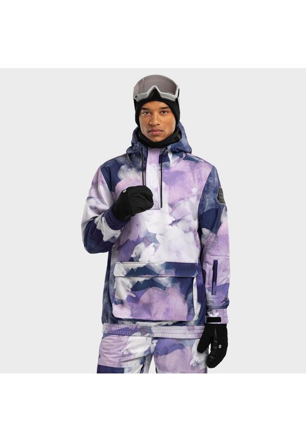 SIROKO - Kurtka narciarsko-snowboardowa W3 Cloudmont. Kolor: wielokolorowy. Materiał: softshell, materiał. Sezon: zima. Sport: snowboard, narciarstwo