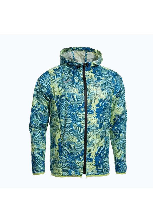 Kurtka do biegania męska Joma R-City Raincoat. Kolor: niebieski