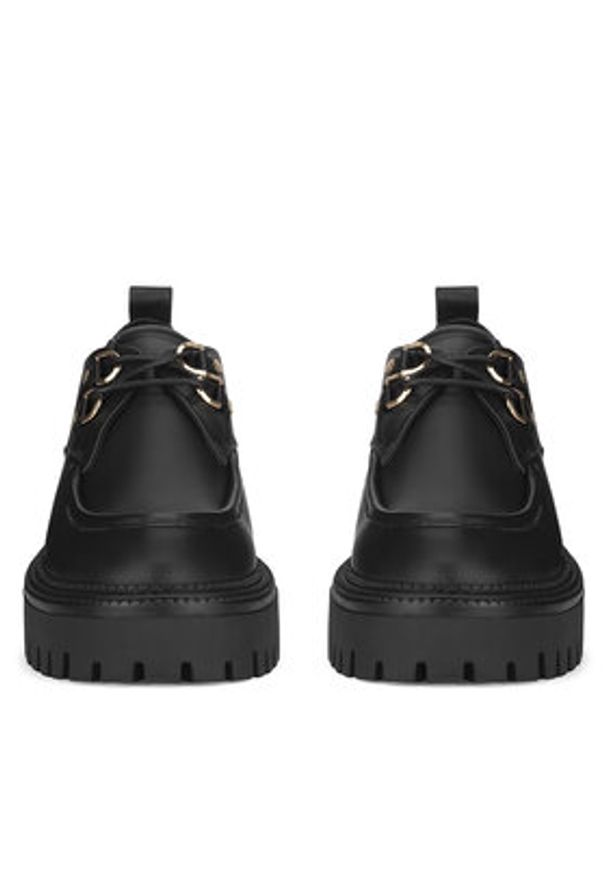 Badura Loafersy AKEL-3472-24 Czarny. Kolor: czarny. Materiał: skóra