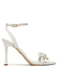Aldo Sandały Daisylily 13965245 Biały. Kolor: biały. Materiał: skóra