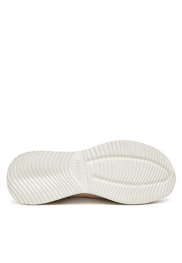 skechers - Skechers Sneakersy 32504/NAT Beżowy. Kolor: beżowy. Materiał: materiał