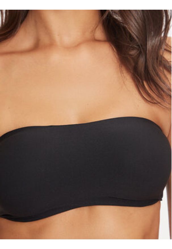 Chantelle Biustonosz bezfiszbinowy Soft Stretch C16A30 Czarny. Kolor: czarny. Materiał: syntetyk