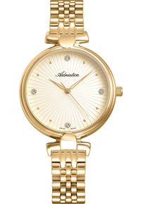 Zegarek Adriatica Zegarek damski Adriatica A3530.1141Q CYRKONIE złoty. Kolor: złoty #1
