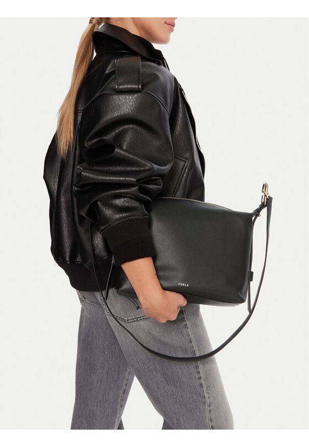 Furla Torebka WB01866-BX2045-O6000-1-007-20-CN Czarny. Kolor: czarny. Materiał: skórzane