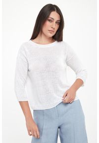 Weekend Max Mara - Sweter damski lniany Cannone WEEKEND MAX MARA. Materiał: len #1
