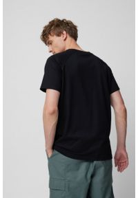 outhorn - T-shirt z nadrukiem męski. Okazja: na co dzień. Materiał: jersey, bawełna. Długość rękawa: raglanowy rękaw. Wzór: nadruk. Styl: casual #6