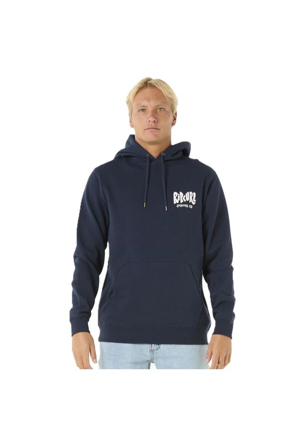 Bluza z kapturem męska Rip Curl Shield Hood. Typ kołnierza: kaptur. Kolor: niebieski