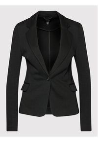 Vero Moda Marynarka Julia 10154123 Czarny Regular Fit. Kolor: czarny. Materiał: syntetyk, bawełna