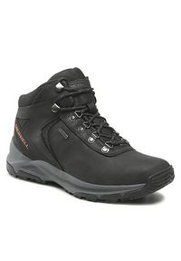 Merrell Trekkingi Erie Mis Ltr Wp J500151 Czarny. Kolor: czarny. Materiał: nubuk, skóra. Sport: turystyka piesza #7
