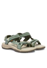 Teva Sandały Terra Fi Lite Suede 1124035 Zielony. Kolor: zielony. Materiał: skóra, zamsz #4