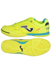 Buty piłkarskie Joma Top Flex 2309 In M TOPS2309IN żółte żółcie. Kolor: żółty. Materiał: guma, syntetyk, skóra. Szerokość cholewki: normalna. Sport: piłka nożna