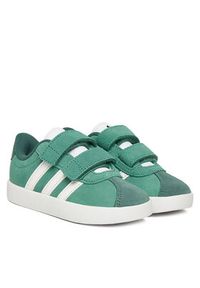 Adidas - adidas Sneakersy VL Court 3.0 Shoes JP7877 Turkusowy. Kolor: turkusowy. Materiał: skóra, zamsz #7