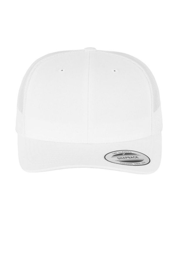FLEXFIT - Retro Trucker Cap. Kolor: biały. Styl: retro