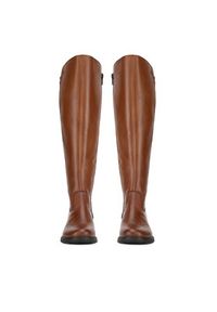 Rieker Kozaki Z9591-23 Brązowy. Kolor: brązowy. Materiał: skóra #6