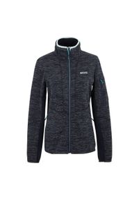 Regatta - Damska Bluza Polarowa Ralina. Kolor: niebieski. Materiał: polar. Sezon: zima. Styl: sportowy. Sport: turystyka piesza