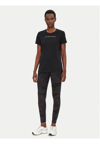 Under Armour Koszulka techniczna Tech Pth Graphic SSC 1389726 Czarny Regular Fit. Kolor: czarny. Materiał: syntetyk