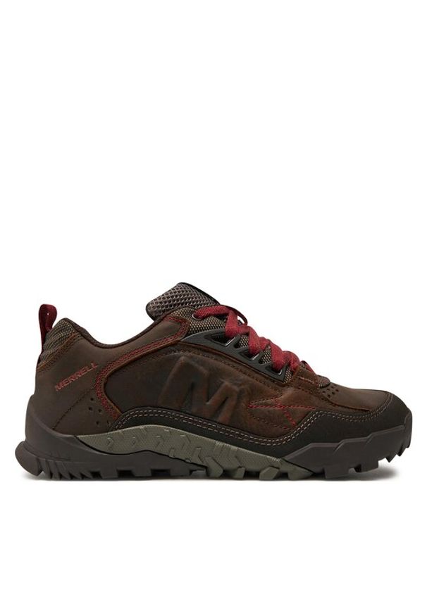 Merrell Trekkingi Annex Trak Low J91805 Brązowy. Kolor: brązowy. Materiał: nubuk, skóra. Sport: turystyka piesza