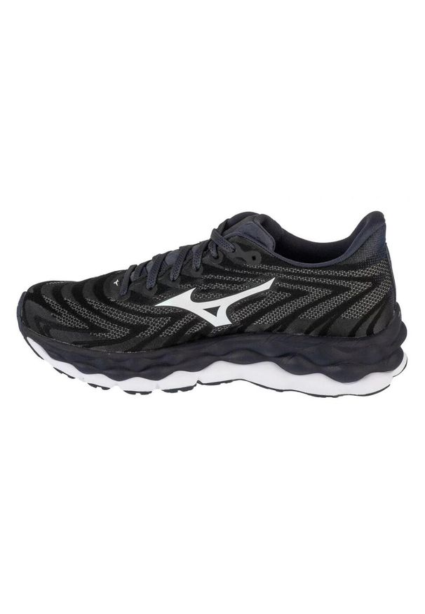 Mizuno - Buty Damskie Bieganie Wave Sky 8. Kolor: czarny. Sezon: zima