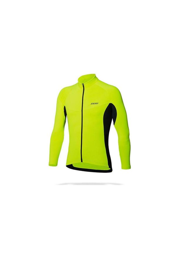 BBB CYCLING - Koszulka rowerowa BBB Transition jersey l.s.. Kolor: zielony. Materiał: jersey. Sport: kolarstwo