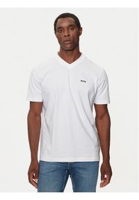 BOSS - Boss T-Shirt Tee V 50506347 Biały Regular Fit. Kolor: biały. Materiał: bawełna #1