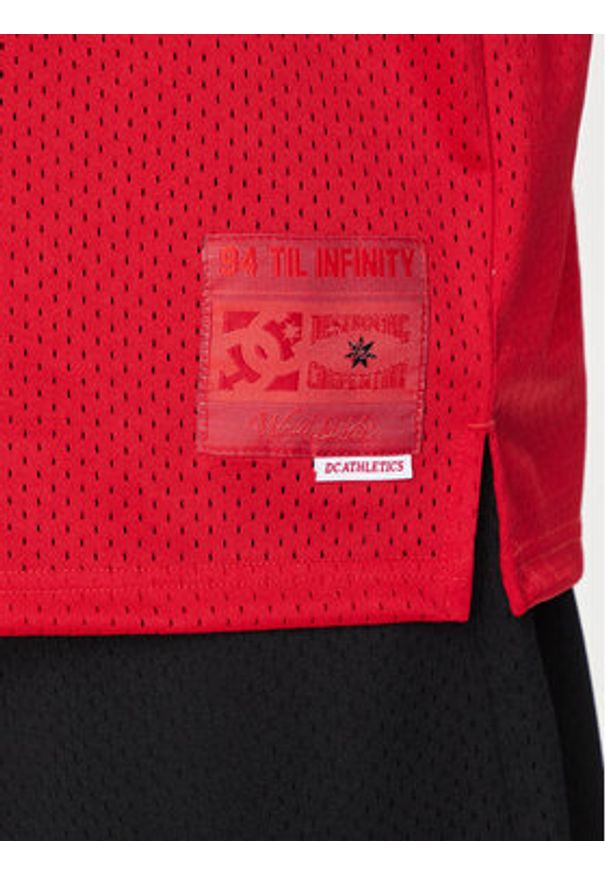 DC Shoes Tank top Shy Town Jersey ADYKT03230 Czerwony Regular Fit. Kolor: czerwony. Materiał: syntetyk