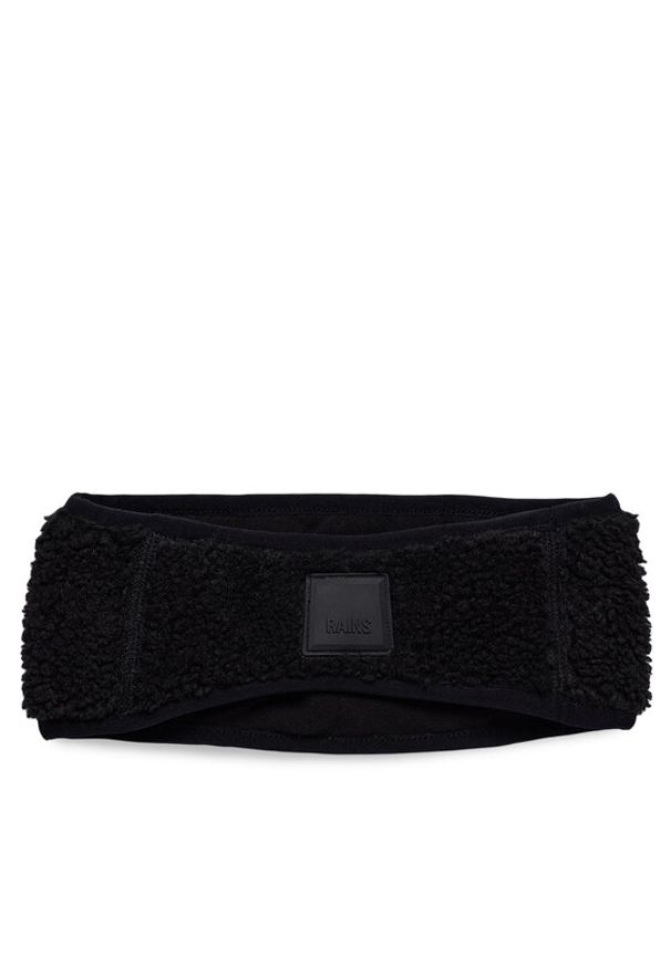 Rains Opaska materiałowa Kofu Fleece Headband T1 20170 Czarny. Kolor: czarny. Materiał: materiał