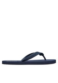 Adidas - adidas Japonki Keitaki Alpha Slides JR1154 Granatowy. Kolor: niebieski. Materiał: guma