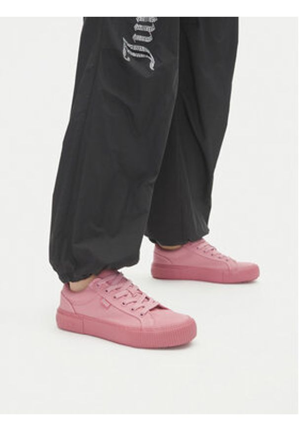 Juicy Couture Tenisówki VSJU001 Różowy. Kolor: różowy. Materiał: materiał