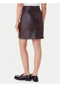 JOOP! Spódnica z imitacji skóry 58 253S58Saron 30048904 Brązowy Regular Fit. Kolor: brązowy. Materiał: skóra #4