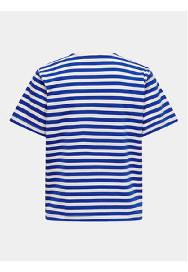 only - ONLY T-Shirt Livina 15272227 Niebieski Regular Fit. Kolor: niebieski. Materiał: bawełna