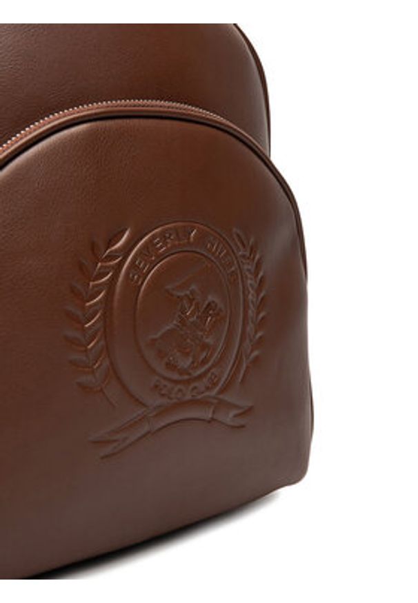 Beverly Hills Polo Club Plecak C-BHPC-L-009-08 Brązowy. Kolor: brązowy. Materiał: materiał, syntetyk