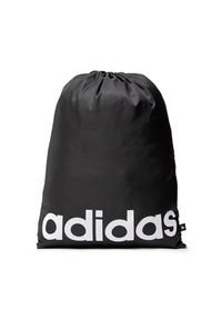 Adidas - adidas Worek Linear Gymsack GN1923 Czarny. Kolor: czarny. Materiał: materiał #6